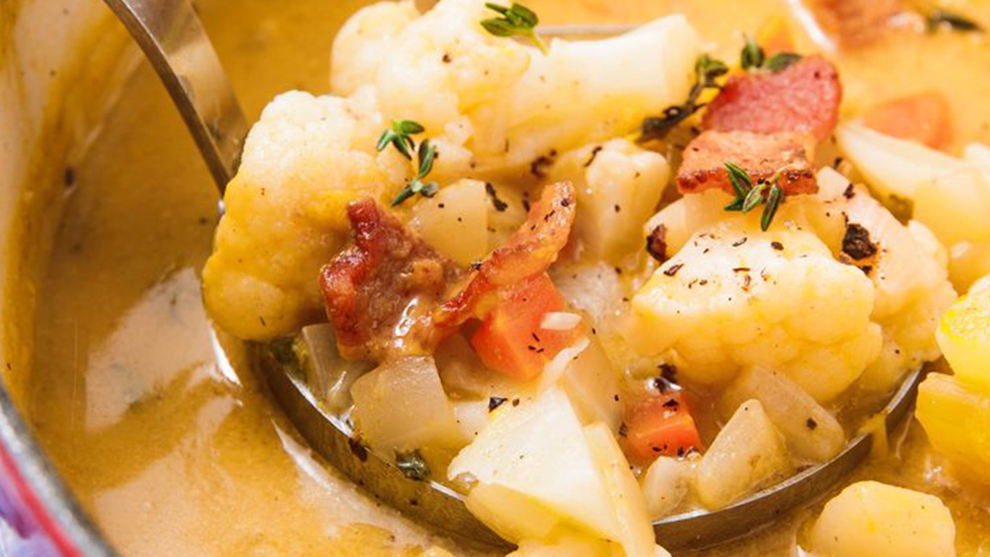 Keto Cauliflower Chowder Recipe