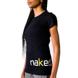 Naked® Logo Tee, Short Sleeve Tee Shirt - Women's
